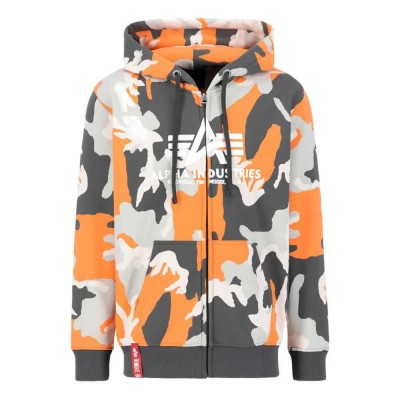 блуза,мъжки,пуловери,alpha,industries,basic,full,zip,sweatshirt,731,(orange)