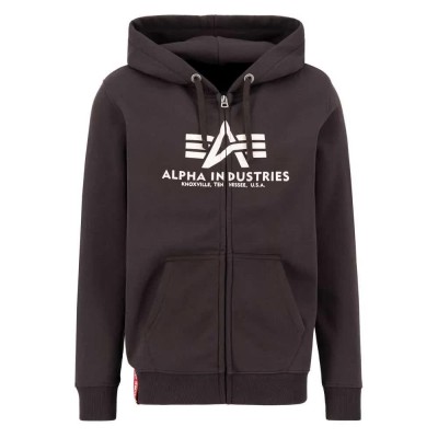 блуза,мъжки,пуловери,alpha,industries,basic,full,zip,sweatshirt,hunter,brown,(brown)