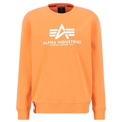 блуза,мъжки,пуловери,alpha,industries,basic,sweatshirt,orange,(710)