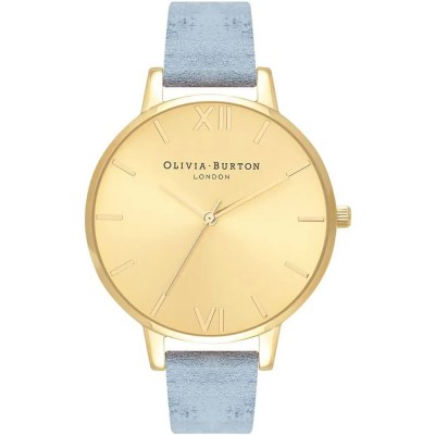 часовник,часовници,olivia,burton,ob16bd111,woman,watch,golden,(golden,blue,golden)