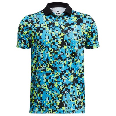 детски,блузи,с,яка,under,armour,golf,performance,printed,junior,short,sleeve,polo,multicolor,(capri,high,vis,yellow,black)