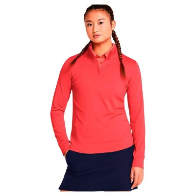дамски,блузи,under,armour,golf,playoff,1,4,zip,woman,half,zip,fleece,orange,(red,solstice,midnight,navy,midnight,navy)