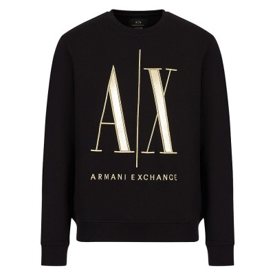 блуза,мъжки,пуловери,armani,exchange,8nzmpq,zj1zz,sweatshirt,black