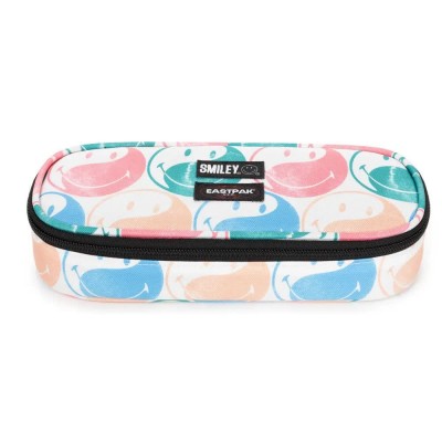 ученически,принадлежности,eastpak,oval,single,pencil,case,multicolor,(smiley,yy,color)
