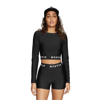 тениска,дамски,тениски,mystic,flashback,long,sleeve,t,shirt,black,(black)