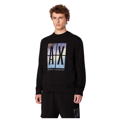 блуза,мъжки,пуловери,armani,exchange,3dzmje,sweatshirt,black