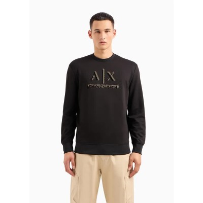 блуза,мъжки,пуловери,armani,exchange,3dzmsa,sweatshirt,black