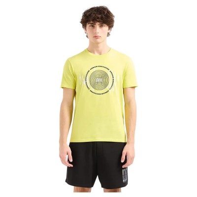 тениска,мъжки,тениски,armani,exchange,3dztjt,short,sleeve,t,shirt,yellow,plum,(yellow)