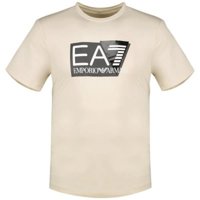 тениска,мъжки,тениски,ea7,emporio,armani,3dpt62,short,sleeve,t,shirt,beige