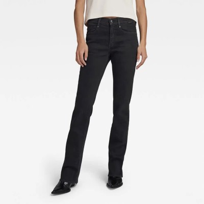 дънки,дамски,панталони,g,star,noxer,bootcut,fit,jeans,worn,in,midnight,black,od,(black)