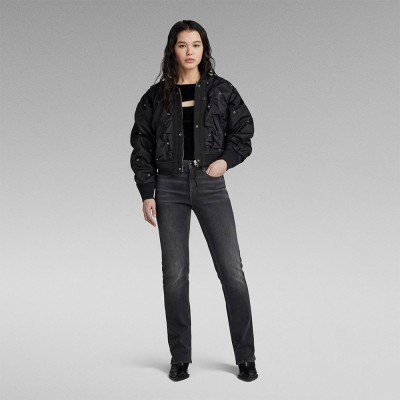 яке,дамски,якета,и,палта,g,star,cropped,party,bomber,jacket,grey