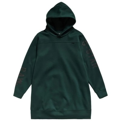 рокля,дамски,поли,и,рокли,g,star,graphic,loose,long,sleeve,short,dress,green