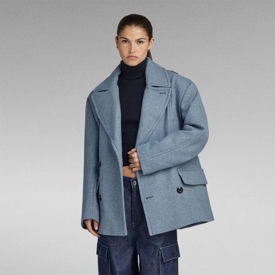сако,дамски,сака,g,star,heavy,wool,blazer,blue