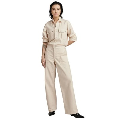 гащеризон,дамски,гащеризони,g,star,utility,jumpsuit,ecru,(beige)