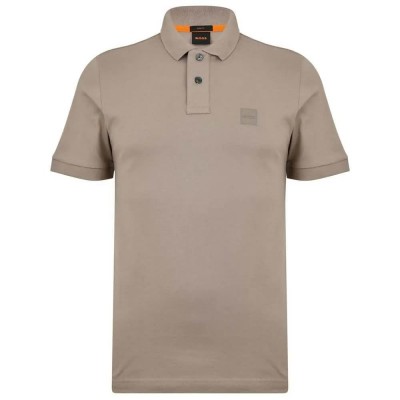 мъжки,блузи,с,яка,boss,passenger,short,sleeve,polo,open,brown,(beige)
