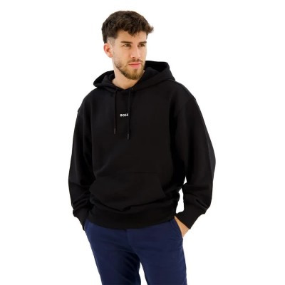 суичър,мъжки,пуловери,boss,wesmall,orange,hoodie,black,(black)