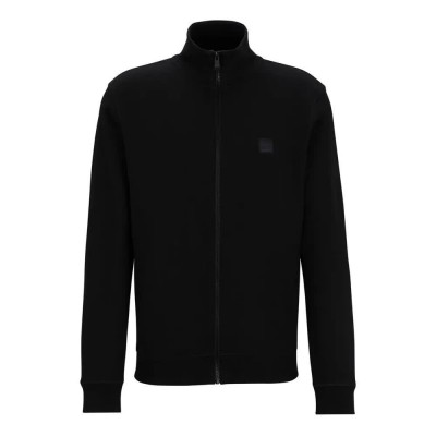 блуза,мъжки,пуловери,boss,zestart,10234591,half,zip,sweatshirt,black
