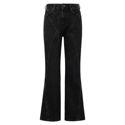 дамски,панталони,pepe,jeans,harper,deco,high,waist,jeans,black,(denim,11oz,authentic,black,denim)