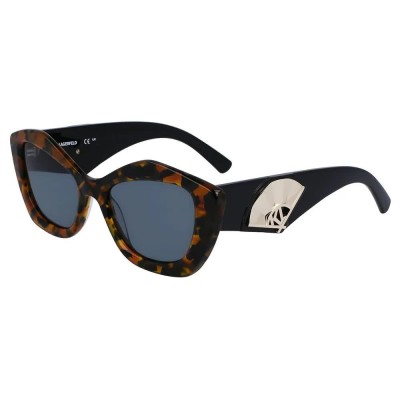 слънчеви,очила,слънчеви,очила,karl,lagerfeld,kl6127s,woman,sunglasses,brown,(striped,tobacco)
