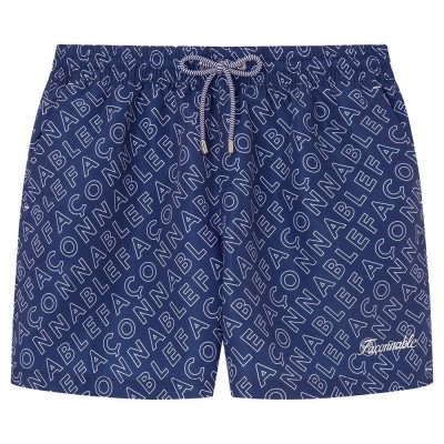 бански,гащета,мъжки,бански,костюми,façonnable,faco,logo,swimming,shorts,blue