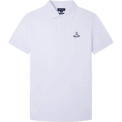 мъжки,блузи,с,яка,façonnable,pima,birdie,short,sleeve,polo,white
