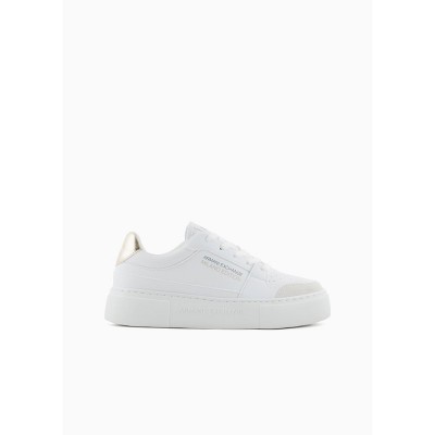 маратонки,дамски,маратонки,armani,exchange,xdx157,trainers,white