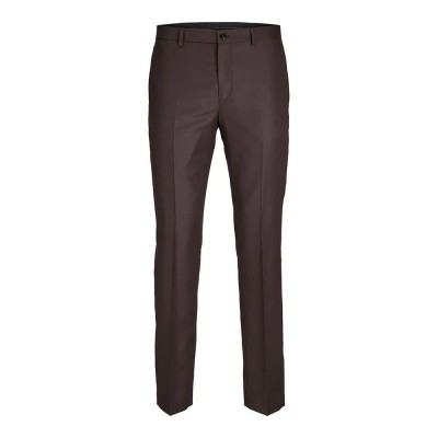 панталони,мъжки,панталони,jack,&,jones,solaris,dress,pants,brown,(mulch,fit,super,slim,fit)