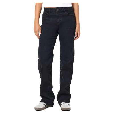 дънки,дамски,панталони,noisy,may,yolanda,wide,leg,fit,jeans,black,(black,denim)