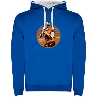 суичър,мъжки,пуловери,дамски,пуловери,kruskis,athletics,two,colour,hoodie,blue,(royal,blue,white)