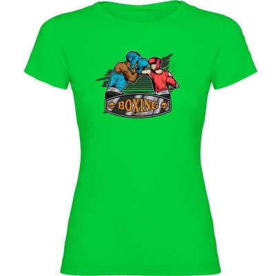 тениска,дамски,тениски,kruskis,boxing,short,sleeve,t,shirt,light,green,(green)