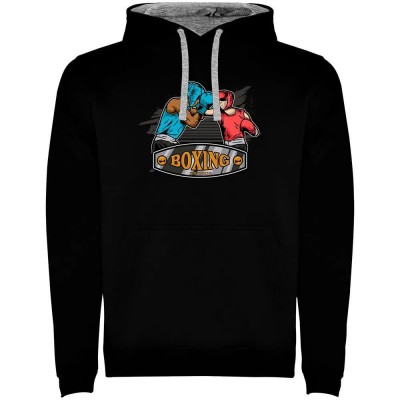 блуза,мъжки,пуловери,kruskis,boxing,two,colour,sweatshirt,black,grey,(black)