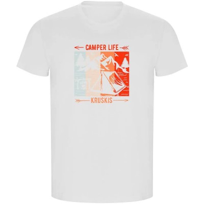 тениска,мъжки,тениски,kruskis,camper,life,eco,short,sleeve,t,shirt,white