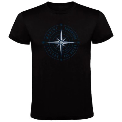 тениска,мъжки,тениски,kruskis,compass,rose,short,sleeve,t,shirt,black