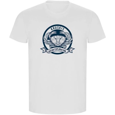 тениска,мъжки,тениски,kruskis,crab,logo,eco,short,sleeve,t,shirt,white