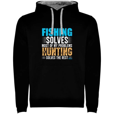 суичър,мъжки,пуловери,дамски,пуловери,kruskis,fishing,solves,two,colour,hoodie,black,(black,grey)