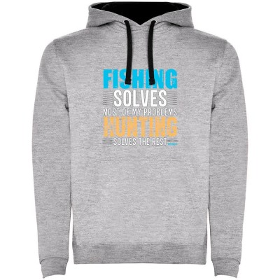 суичър,мъжки,пуловери,дамски,пуловери,kruskis,fishing,solves,two,colour,hoodie,grey,(heather,grey,black)