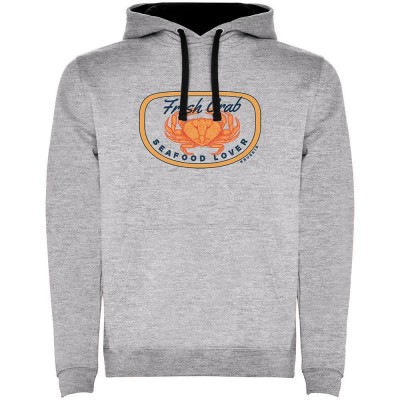 суичър,мъжки,пуловери,kruskis,fresh,crab,two,colour,hoodie,heather,grey,black,(grey)