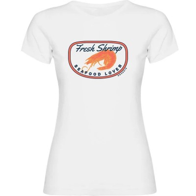 тениска,дамски,тениски,kruskis,fresh,shrimp,short,sleeve,t,shirt,white,(white)