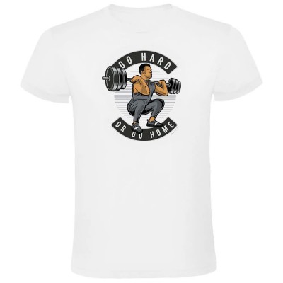 тениска,мъжки,тениски,kruskis,go,hard,short,sleeve,t,shirt,white