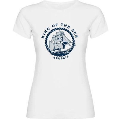 тениска,дамски,тениски,kruskis,king,of,the,sea,short,sleeve,t,shirt,white