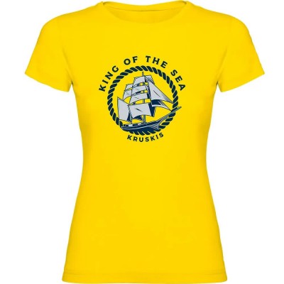 тениска,дамски,тениски,kruskis,king,of,the,sea,short,sleeve,t,shirt,yellow