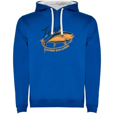 суичър,мъжки,пуловери,kruskis,ocean,explorer,two,colour,hoodie,royal,blue,white,(blue)