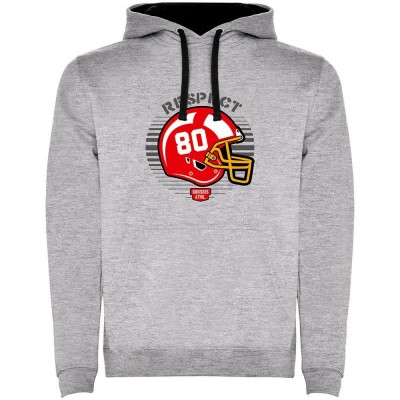 суичър,мъжки,пуловери,kruskis,respect,two,colour,hoodie,heather,grey,black,(grey)