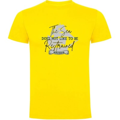тениска,мъжки,тениски,kruskis,restrained,short,sleeve,t,shirt,yellow