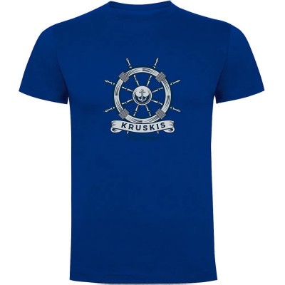 тениска,мъжки,тениски,kruskis,rudder,short,sleeve,t,shirt,royal,blue,(blue)