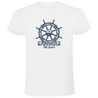 тениска,мъжки,тениски,kruskis,rudder,short,sleeve,t,shirt,white