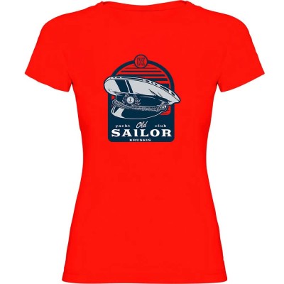 тениска,дамски,тениски,kruskis,sailor,short,sleeve,t,shirt,red