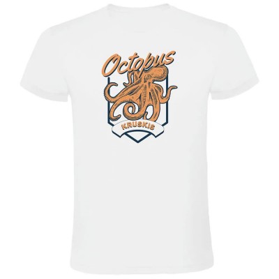 тениска,мъжки,тениски,kruskis,seafood,octopus,short,sleeve,t,shirt,white