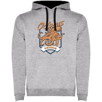 суичър,мъжки,пуловери,kruskis,seafood,octopus,two,colour,hoodie,heather,grey,black,(grey)