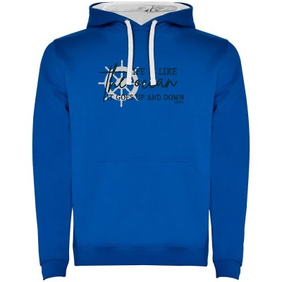 суичър,мъжки,пуловери,kruskis,up,and,down,two,colour,hoodie,blue,(royal,blue,white)